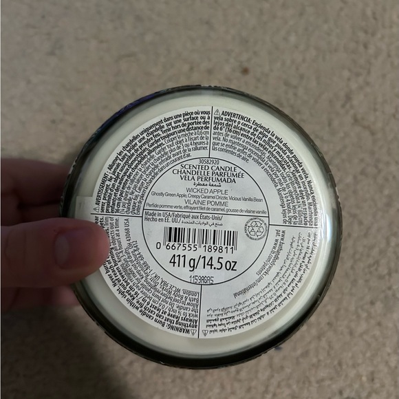 NEW Bath and Body Works Wicked Apple 3-Wick Candle - Picture 2 of 4